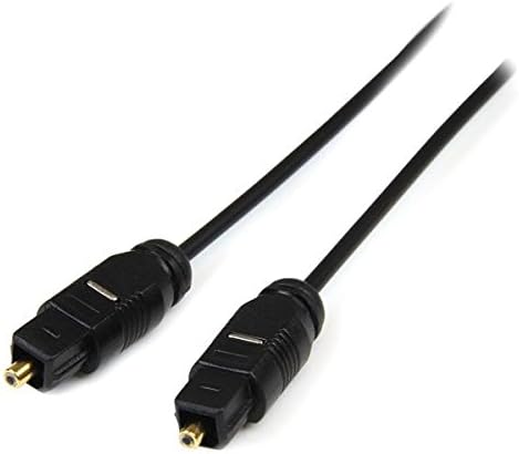 StarTech.com 3 ft Toslink SPDIF Optical Digital Audio Cable - Deliver high quality optical digital sound