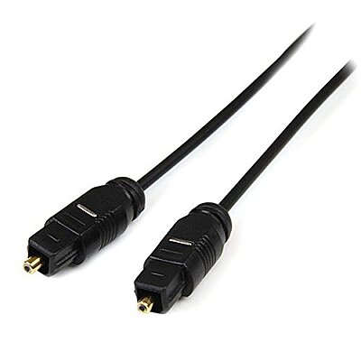StarTech.com 3 ft Toslink SPDIF Optical Digital Audio Cable - Deliver high quality optical digital sound