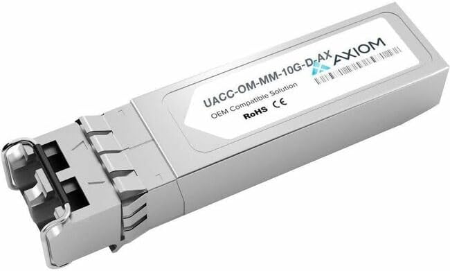 Axiom Memory - UACC-OM-MM-10G-D-AX - Axiom 10GBASE-SR SFP+ Transceiver for Ubiquiti - UACC-OM-MM-10G-D - for Data Networking