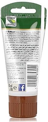 Collonil Shoe Cream Tube – Brown 50ml | Nourishes, Cleans & Restores Smooth Leather