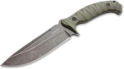 Boker 02LG115 Persian Fixed Knife with 440 Stainless Steel Blade, 4-3/4", Magnum