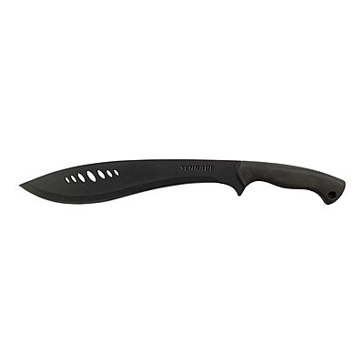 Schrade Delta Class Decimate Kukri 20.75in with 14.5in 3Cr13 Steel Blade and Non-Slip Grip for Outdoor Survival, Camping, and Bushcraft
