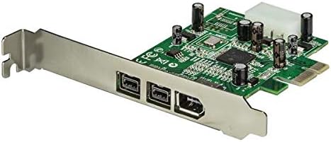 StarTech.com 3 Port 2b 1a 1394 PCI Express FireWire Card Adapter - 1394 FW PCIe FireWire 800 / 400 Card