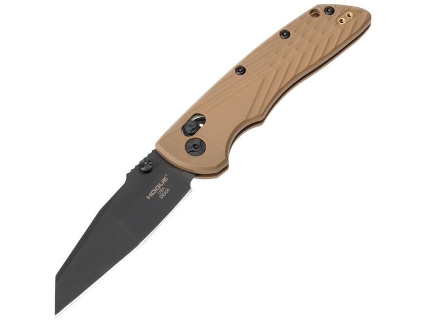 Hogue Inc Deka 3.25 FLD WCB Blk Ply FDE