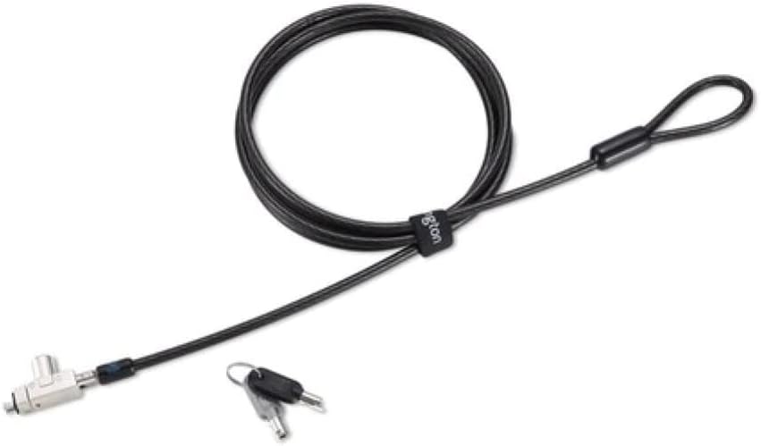 Kensington Slim N17 2.0 Keyed Laptop Lock for Wedge-Shaped Slots - Master Keyed On Demand
