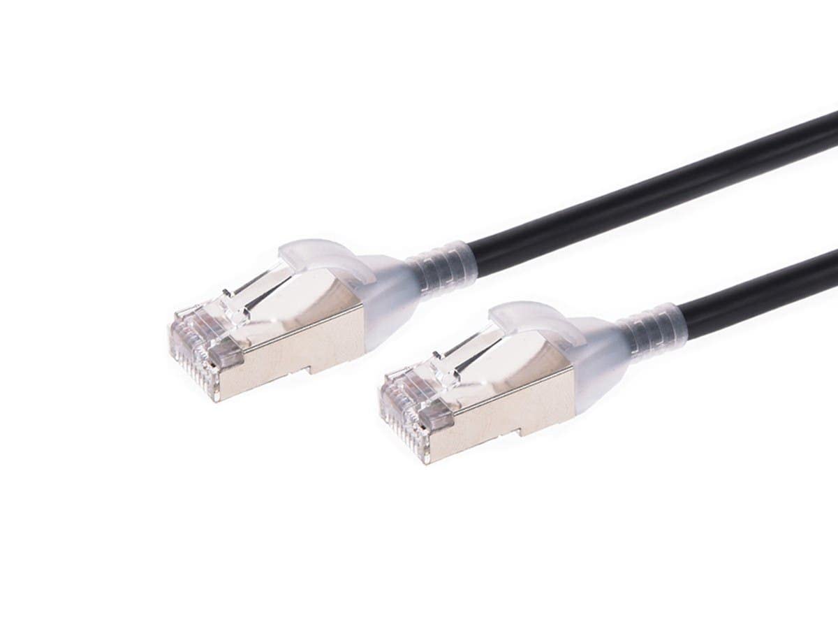 MONOPRICE SlimRun Cat6A 30AWG S/FTP Component Level Ethernet Patch Cable