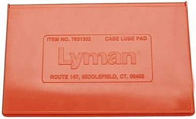 Lyman Case Lube Pad, Orange