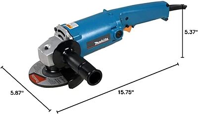 Makita 9005B 5-Inch Corded Angle Grinder, Teal