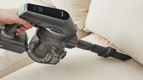 Honeywell VC16 Cordless Vacuum Cleaner, Handheld, + 8 Tools for Better, Easier Cleaning, Dark Silver
