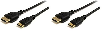 StarTech.com High Speed Mini HDMI (Type-C) to HDMI (Type-A) Cable with Ethernet