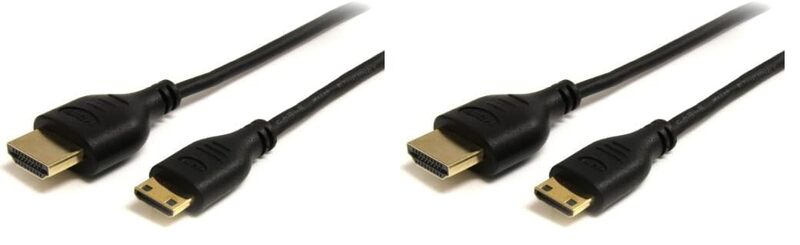 StarTech.com High Speed Mini HDMI (Type-C) to HDMI (Type-A) Cable with Ethernet