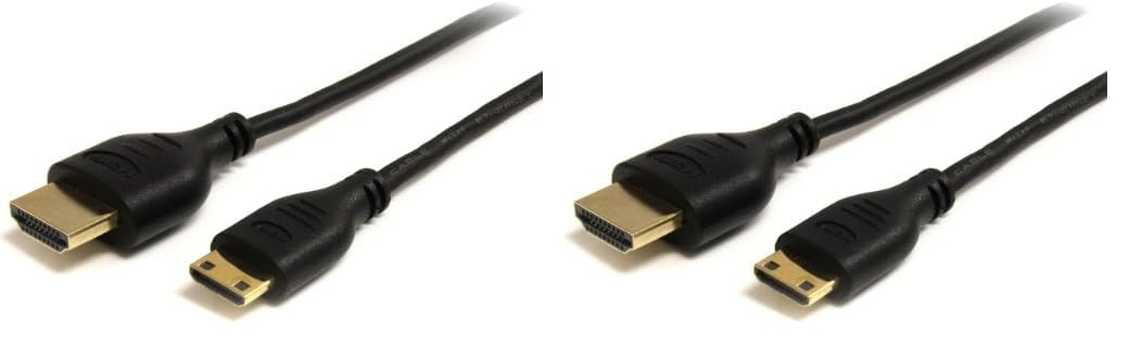 StarTech.com High Speed Mini HDMI (Type-C) to HDMI (Type-A) Cable with Ethernet