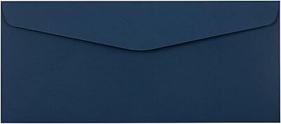 JAM PAPER Navy Blue Premium Invitation Envelopes - 25/Pack