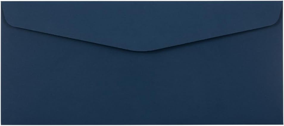 JAM PAPER Navy Blue Premium Invitation Envelopes - 25/Pack