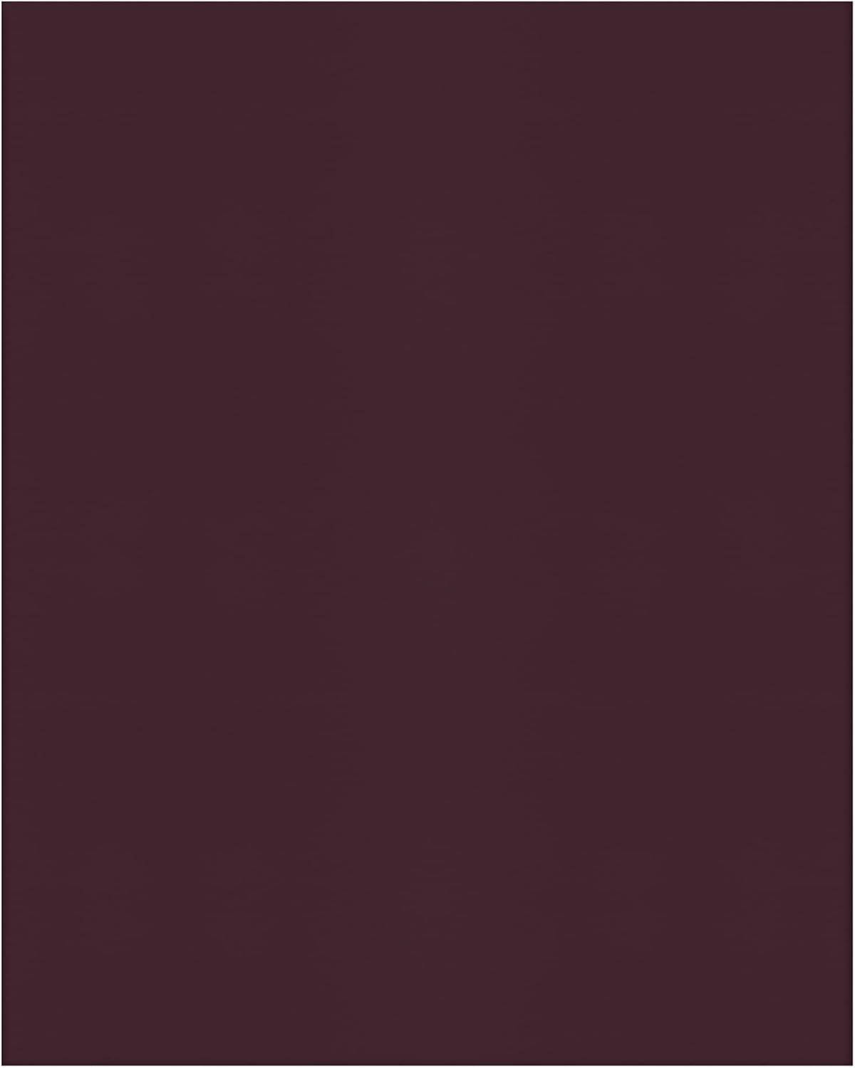 Office Depot® Brand 2-Pocket Folders Without Fasteners, Burgundy, Pack Of 25