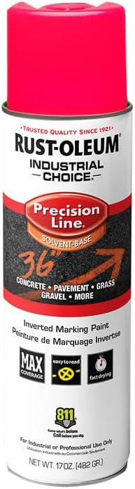 Rust-Oleum Industrial Choice M1600/M1800 Precision Line Inverted Marking Paint
