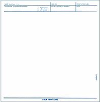 Armor Forensics 2-6499 Palmprint Cards (100)