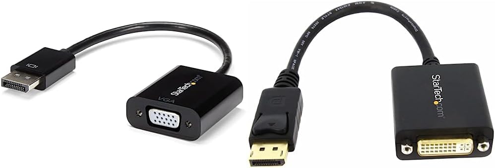 StarTech.com DP2DVI2 DisplayPort to DVI Adapter, DisplayPort to DVI-D Adapter/Video Converter 1080p, DP 1.2 to DVI Monitor
