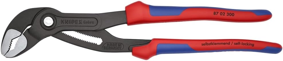 KNIPEX Cobra Water Pump Pliers with Comfort Grip