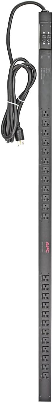 APC Rack Mount PDU, 0U Vertical, 30A, (24) NEMA 5-20R