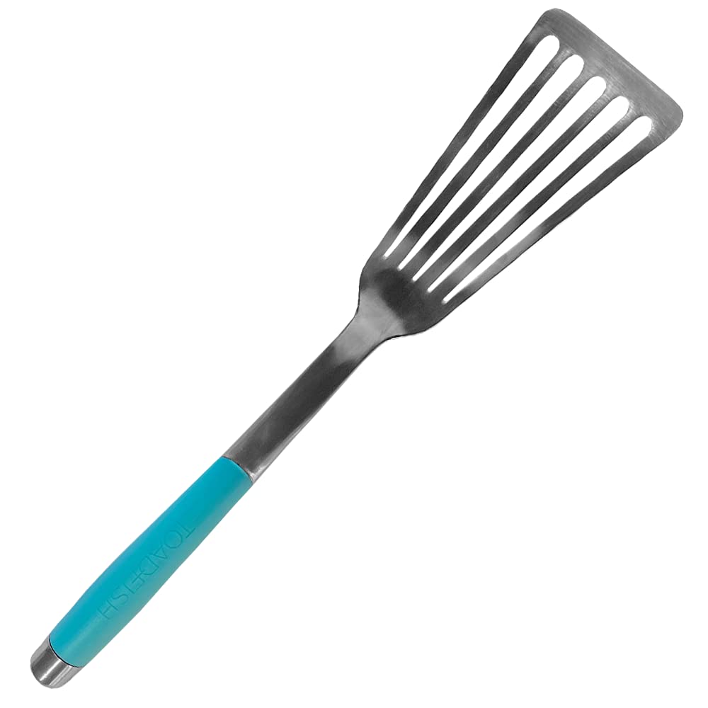 Toadfish 14.5'' Ultimate Nonstick Fish Spatula, Stainless Steel Metal Spatula