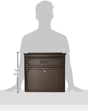 MAIL BOSS Townhouse Wall-Mount Locking Mailbox