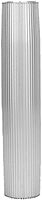 TACO Aluminum Ribbed Table Pedestal - 2-3/8" O.D. - 26" Length