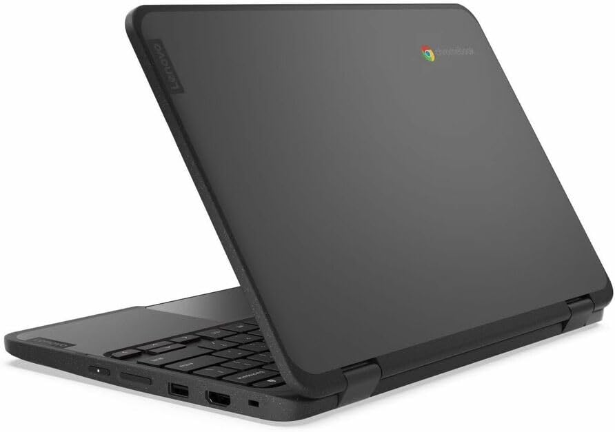 Lenovo 500e Chromebook Gen 4s 83L40001US 11.6" Touchscreen Convertible 2 in 1 Chromebook - HD - Intel N-Series N100-8 GB