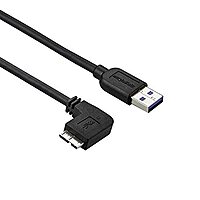 StarTech.com Slim USB 3.0 A to Micro-B Angled Micro-USB Cable