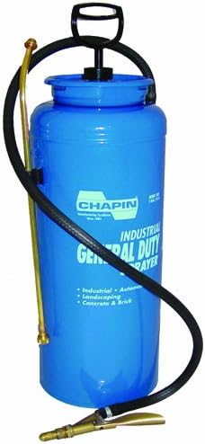 Chapin 1831 3-Gallon Tri-Poxy Coated Steel Hand Air Sprayer with Strap