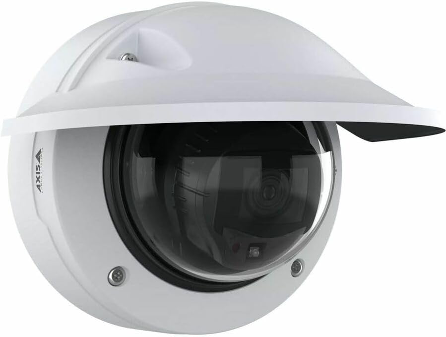 AXIS P3287-LVE 5 Megapixel Indoor/Outdoor Network Camera - Color - Dome - White - TAA Compliant