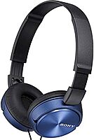 Sony MDR-ZX310AP ZX Series Wired On Ear Headphones with mic