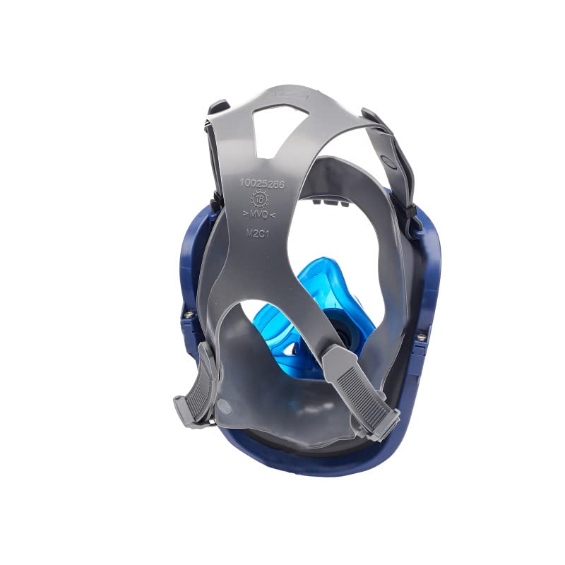 MSA 10028995 Advantage 3200 Series Full-Facepiece Respirator - Size: Medium, Harness Style: Rubber, Twin-Port