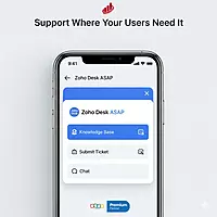 Zoho Desk: In-App Support Tools Setup