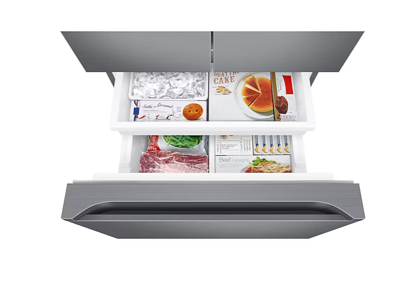 SAMSUNG, RF22A4220S9/AP, Refrigerador French Door 22 Pies 3 Door con dispensador Plateado Mate, "12 Meses Garantía General 20 años en el Compresor SAMSUNG, RF22A4220S9/AP, Refrigerador French Door 22 Pies 3 Door con dispensador Plateado Mate, "12 Meses Garantía General 20 años en el Compresor