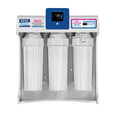 The sleek, wall-mounted Kent Elite Star water purifier installed in a modern Gurgaon kitchen.