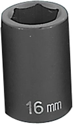 GREY PNEUMATIC 2016 Standard Socket, 1/2" Drive