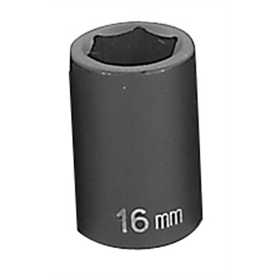 GREY PNEUMATIC 2016 Standard Socket, 1/2" Drive