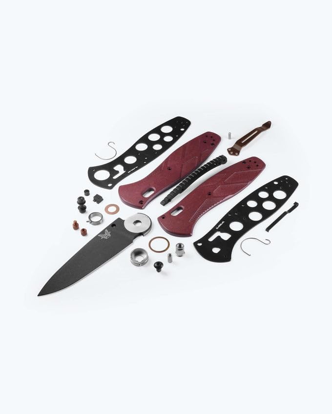 BENCHMADE Barrage EDC Folding Knife - Drop-Point Plain Edge