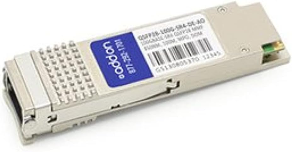 ADDON QSFP28-100G-SR4 Compatible QSFP28 Transceiver (Dell Compatible, TAA)