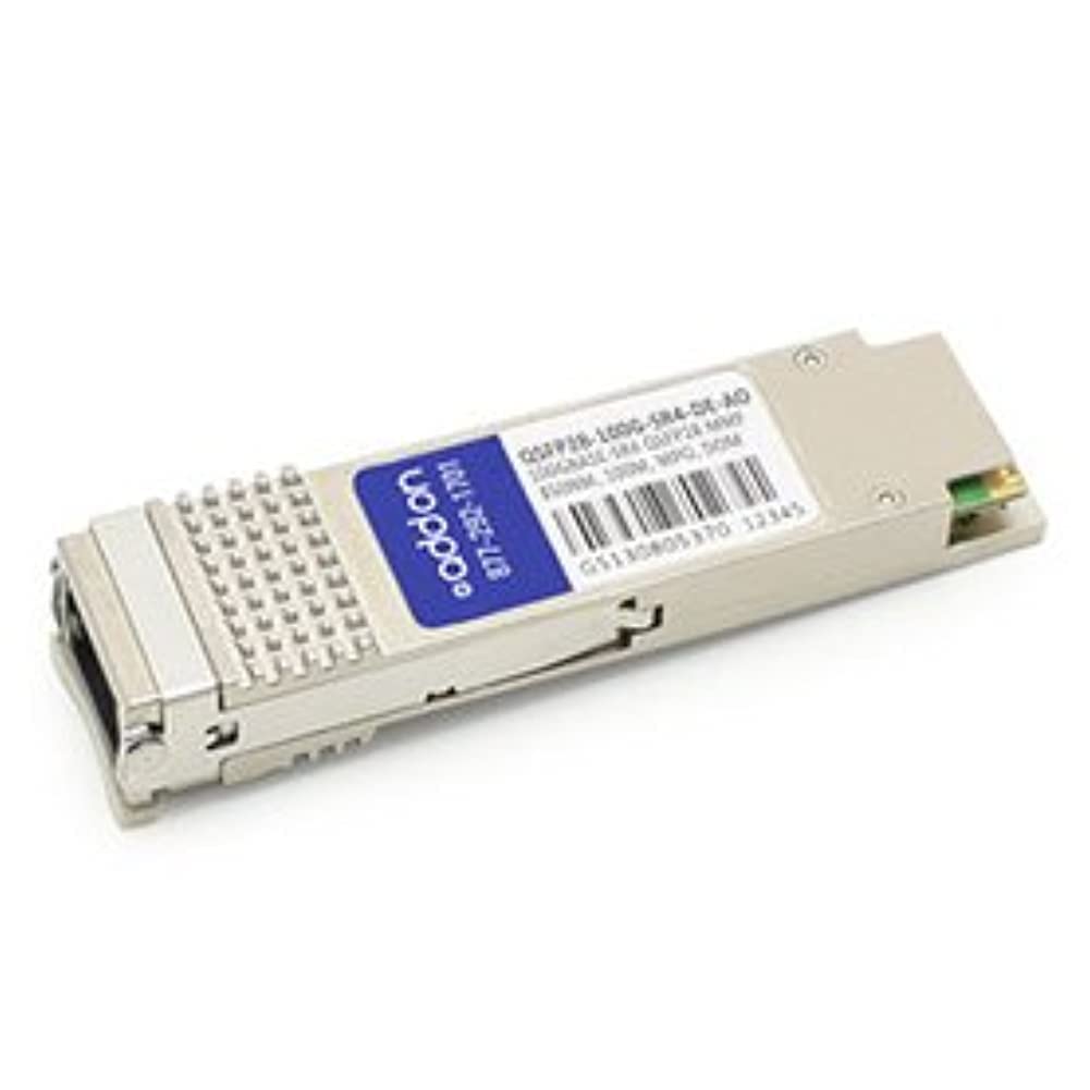 ADDON QSFP28-100G-SR4 Compatible QSFP28 Transceiver (Dell Compatible, TAA)