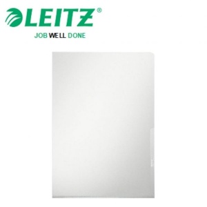 FOLDER PLS.L-SHAPE'LEITZ' TRANS. 4100-03