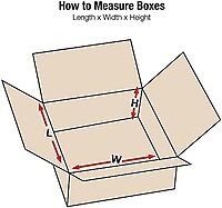 SI Products 13-Inch x 13-Inch x 2-Inch Shipping Box, 200#/ECT, 25/Bundle (13132)