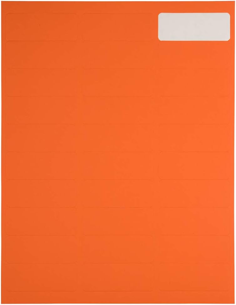 JAM PAPER Mailing Address Labels - Self-Adhesive Rectangular