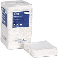 Tork Universal Beverage Napkins, 1-Ply, 10 X 10, White, 500/Pack Scab1141a