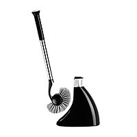 simplehuman Toilet Brush and Plunger with Caddy, Stainless Steel