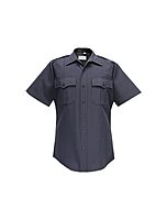 FLYING CROSS Deluxe Tropical Short Sleeve Shirt w/ Convertible Sport Collar
