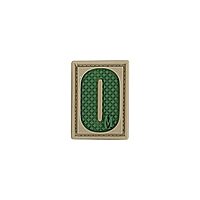 MAXPEDITION Letter O 3D PVC Morale Patch