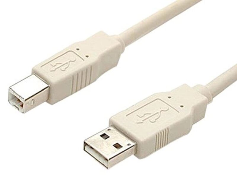 StarTech.com Beige USB 2.0 A-to-B Cable (Type A to B Male)
