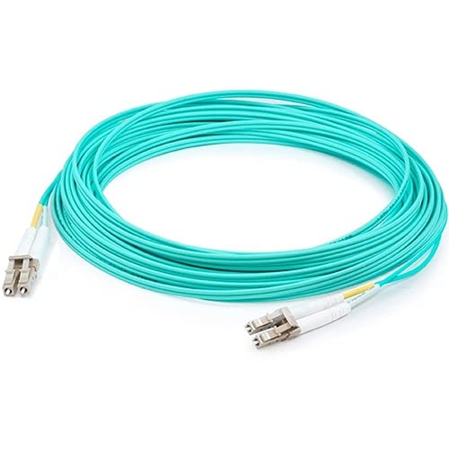 AddOn 1.5m LC [Male] to LC [Male] Aqua OM4 Duplex Fiber OFNR [Riser-Rated] Patch Cable